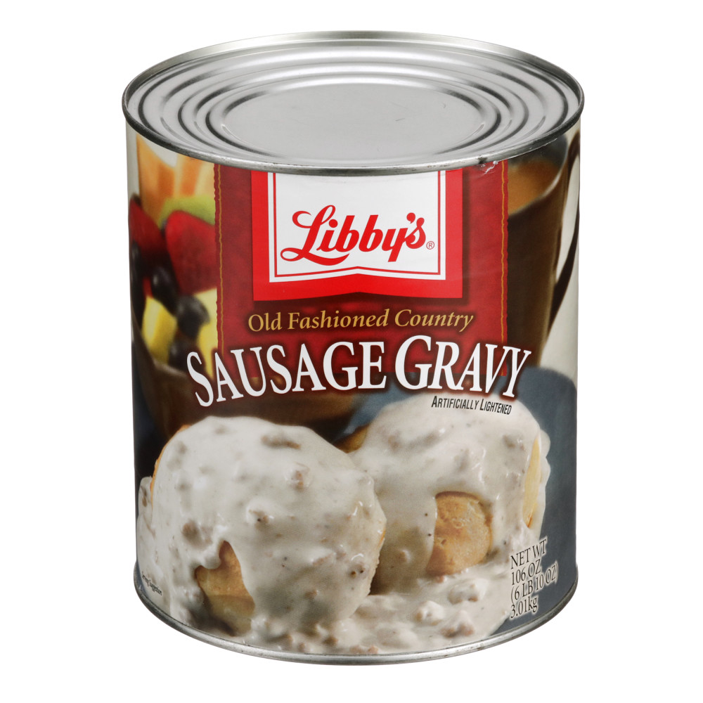 LIBBYS Sausage Gravy 6/ 106 oz. Can Conagra Foodservice