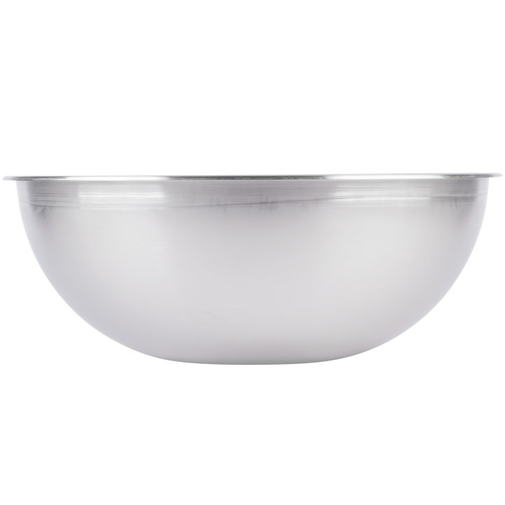 30-quart heavy-duty stainless steel mixing bowl