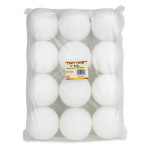 Hygloss&reg; Craft Foam Balls, 4 Inch, White, Pack of 12 HYG51104