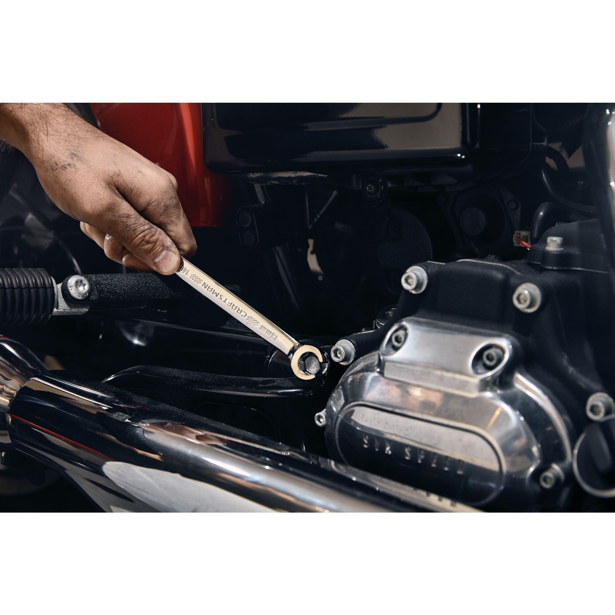 View of CRAFTSMAN Wrenches: Flare Nut  being used by consumer