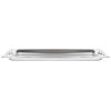 Half-long-size 1 ¼-inch-deep Super Pan V® stainless steel steam table pan