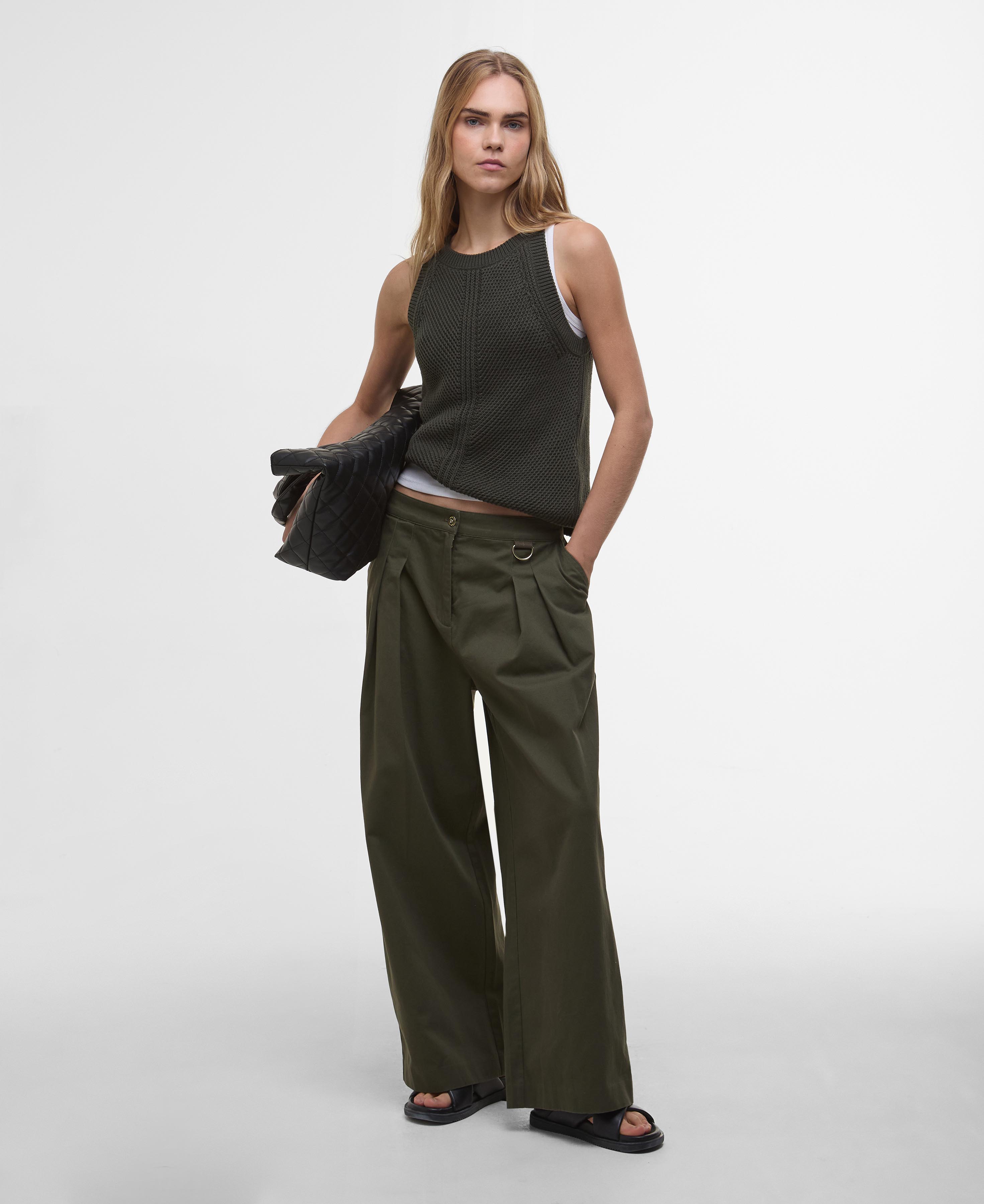 Dakota Wide-Leg Trousers image number 0