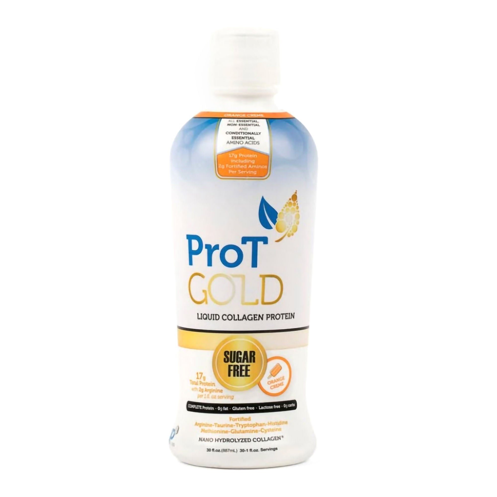 OP2 Labs Inc PROTEIN, LIQUID SUG/FREE ORG CREME 30OZ (6/CS)