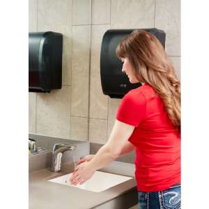 Hillyard, Electronic Roll Towel Dispenser, Black Translucent