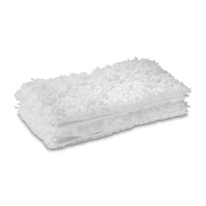 Karcher, Cloth Set Steam+Clean Floor, White, 4.3"x15.75" Rectangle Floor Pad