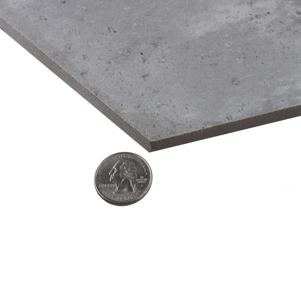 Brickyard Hex White 8-1/2 in. x 9-7/8 in. Porcelain Floor and Wall Tile