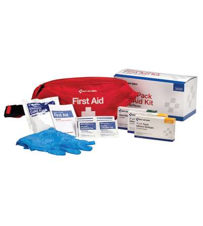 First Aid Only® Fanny Pack First aid Kit, Fabric Case
