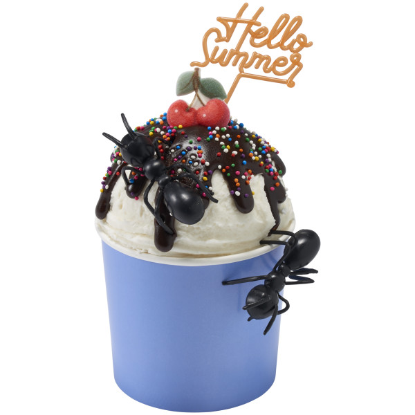 3D Ant Cupcake Layon
