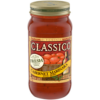 Classico Cabernet Marinara with Herbs Pasta Sauce, 24 oz Jar