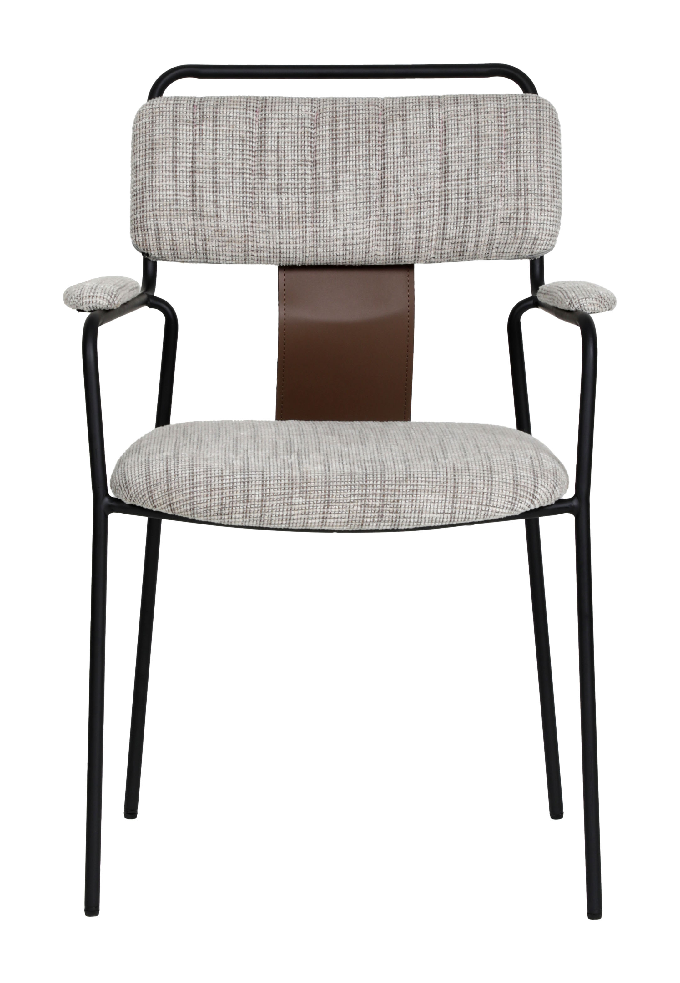 Couva Dining Chair (Set of 2) Gray Tweed product image