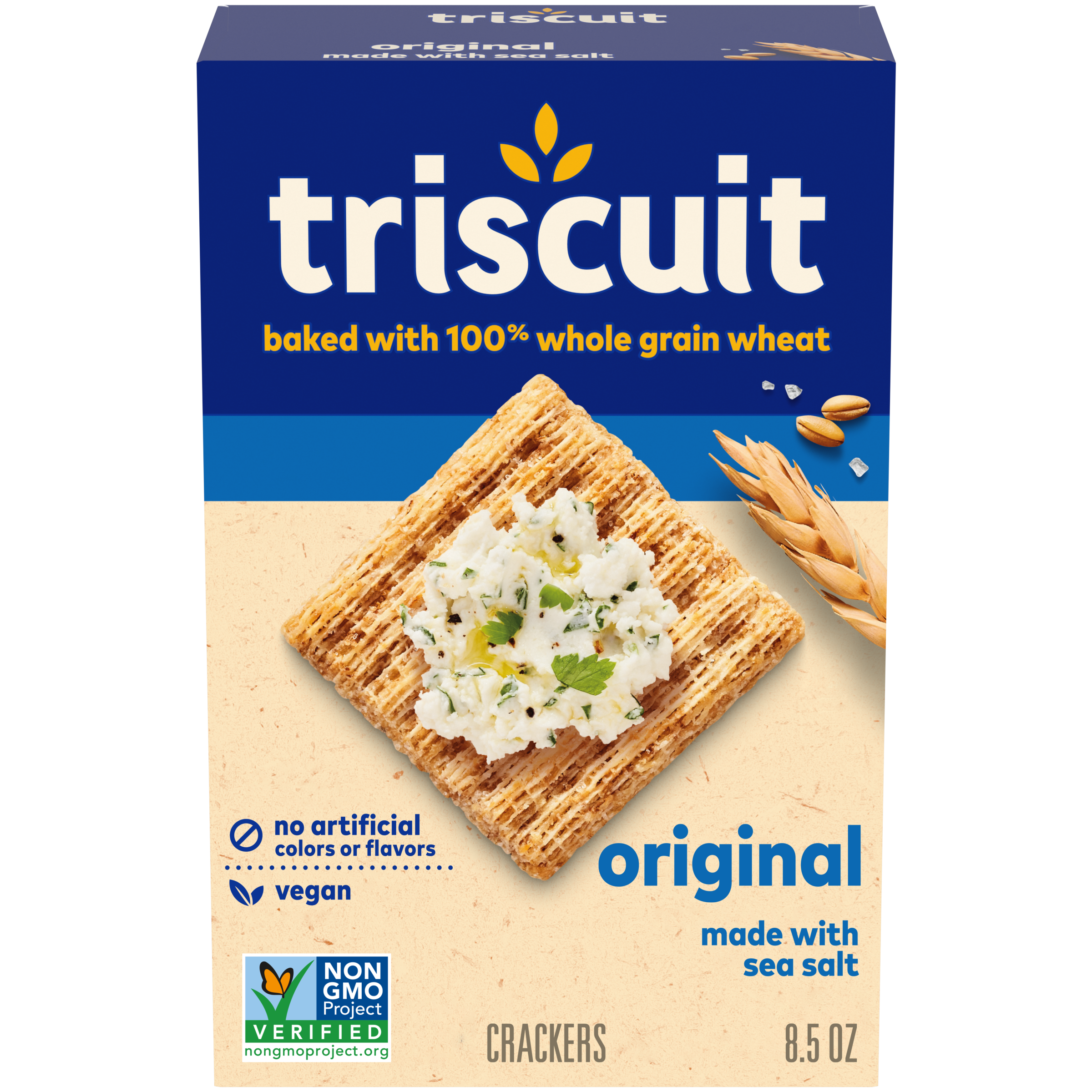 Triscuit Original Whole Grain Wheat Crackers, 8.5 oz