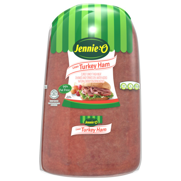 JENNIE-O(r) Original Lean Turkey Ham 20% Water Added, 2pc . C1N1 - Front No Plunge In Package (Hi Res)