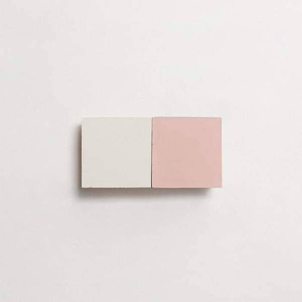 cement: mythology checkerboard | wildwood | grande | matte | duo | paste + rose | sample 