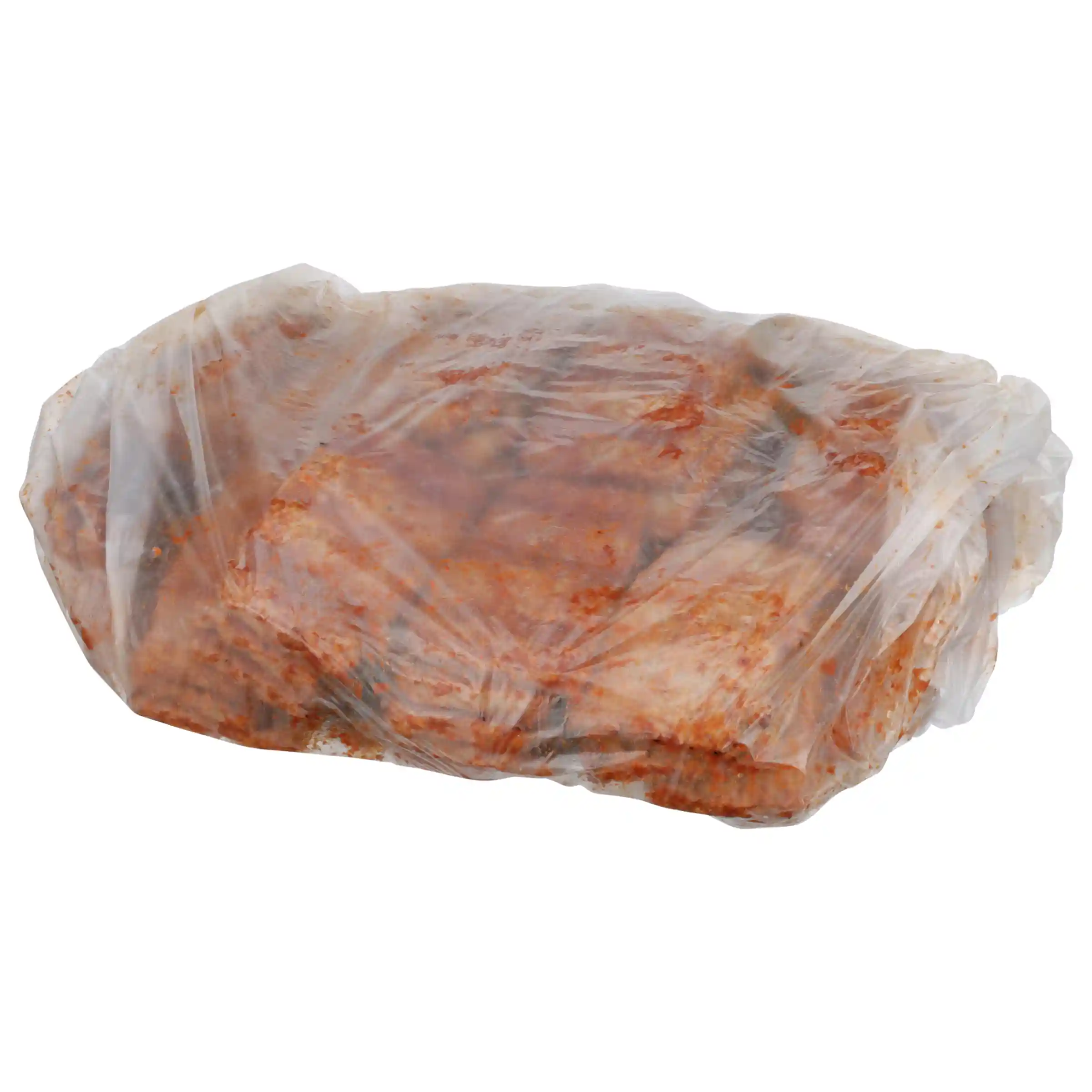 AdvancePierre™ Fully Cooked, Flamebroiled, Boneless Rib Shaped Pork Patties Topped with BBQ Sauce_image_3