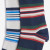 Summer Stripe 2 Pack Socks Navy Mixswatch