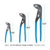 GLS-3 3pc GRIPLOCK Tongue & Groove Pliers Set