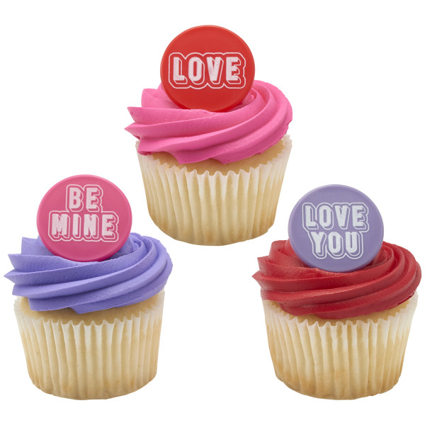 Valentine Pencil Clip Cupcake Layon