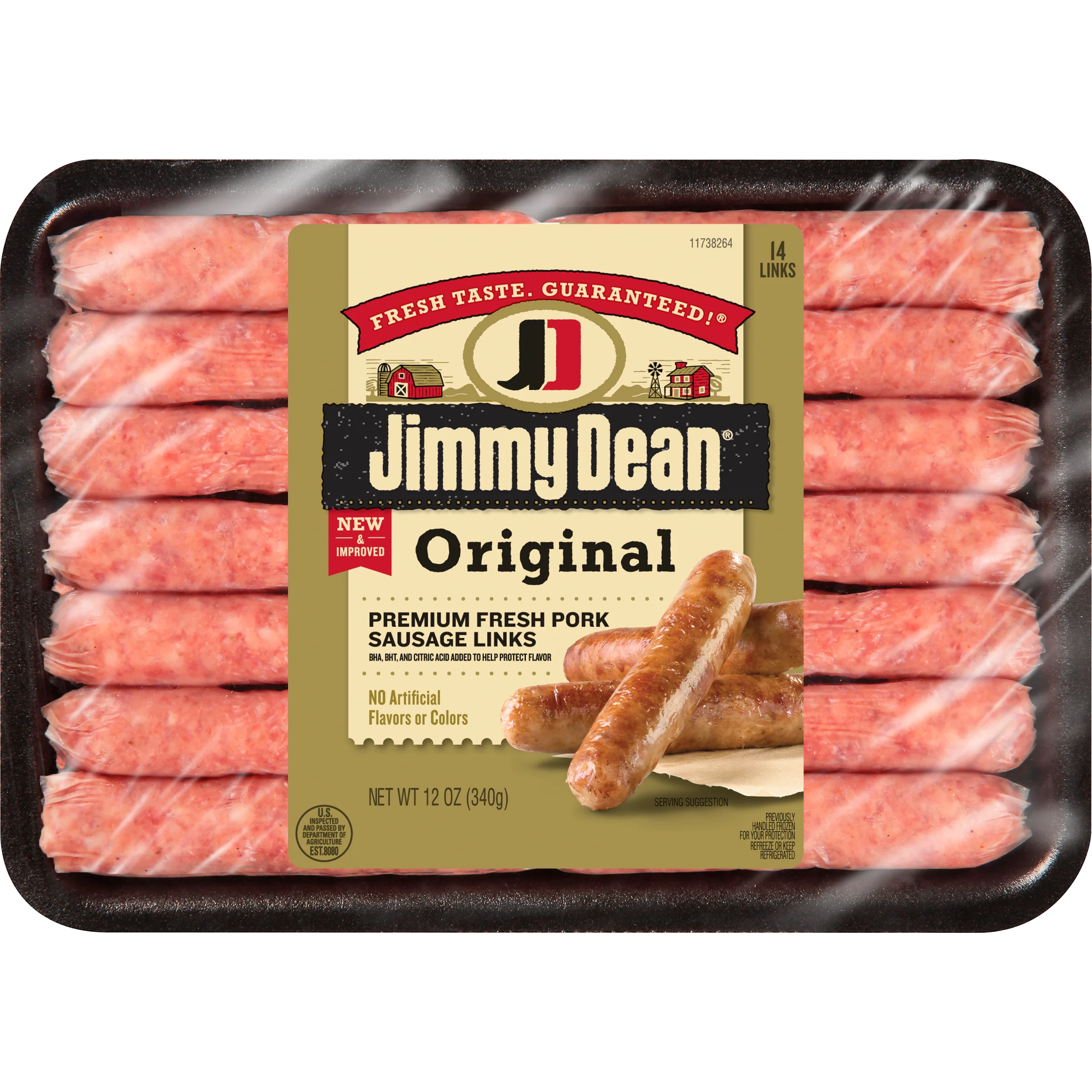 Original Premium Fresh Pork Sausage Links
