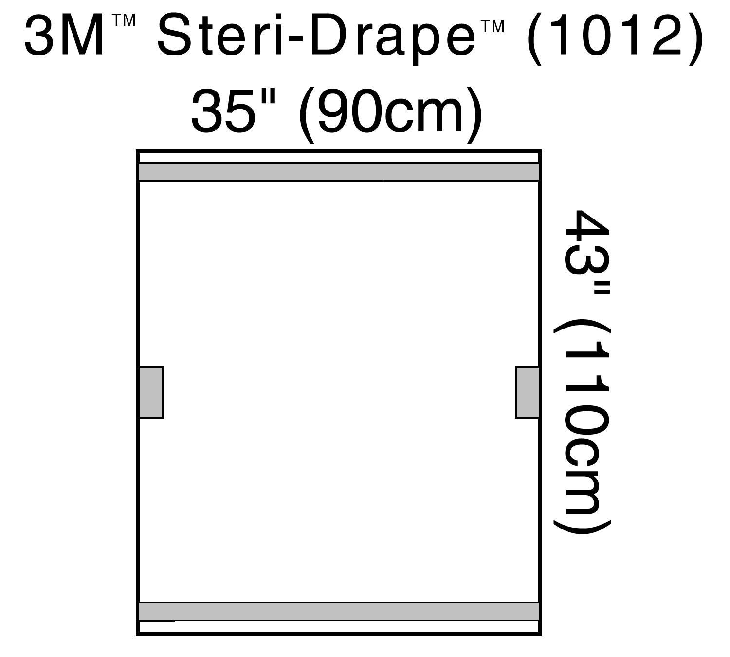 3M™ Steri-Drape™ Fluoroscope Cover Transparent Plastic, Disposable, 35 x 43 Inch