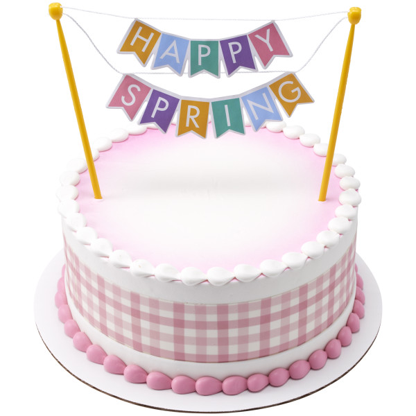 Happy Spring Banner Layon