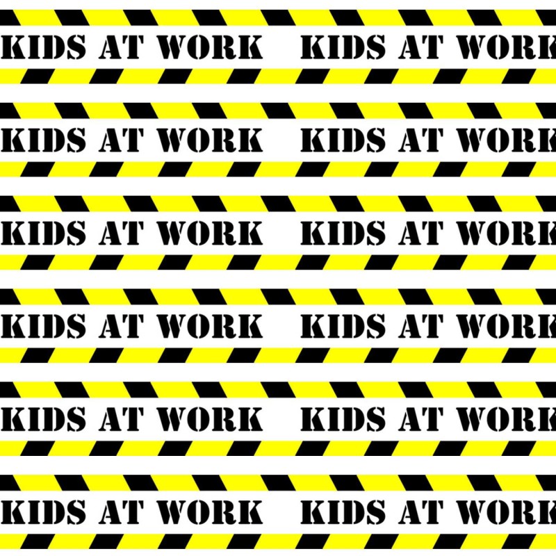 Kids at Work Straight Border, 36 Feet Per Pack, 6 Packs
