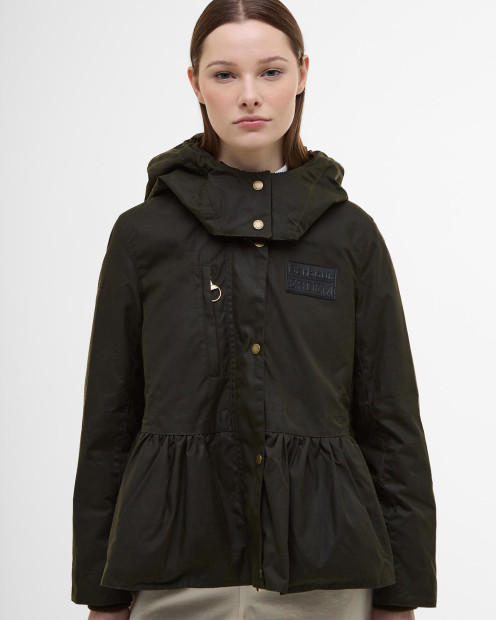 Giacca cerata Dhalia Barbour x ERDEM 