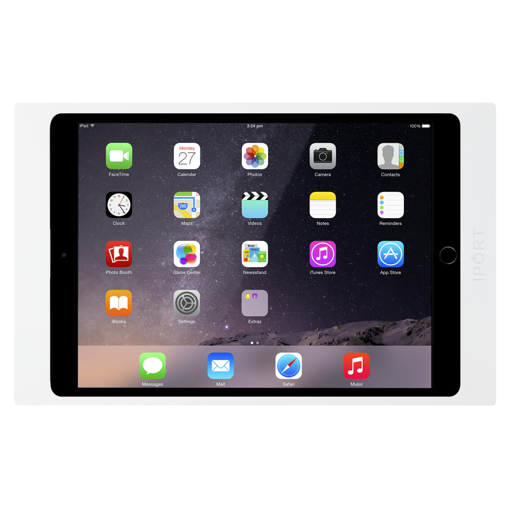 Surface Mount  System for iPad 10.2" (9th gen) - White