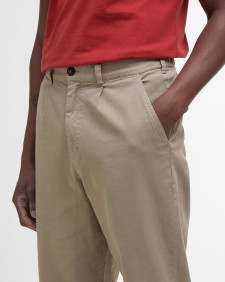 Washed Stretch Relaxed Trousers Washed Stone