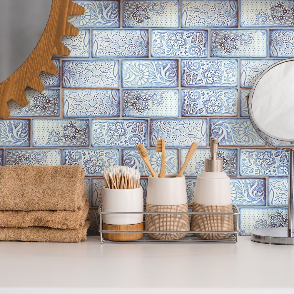 Antic Feelings Via Lactea 3 in. x 6 in. Ceramic Wall Tile