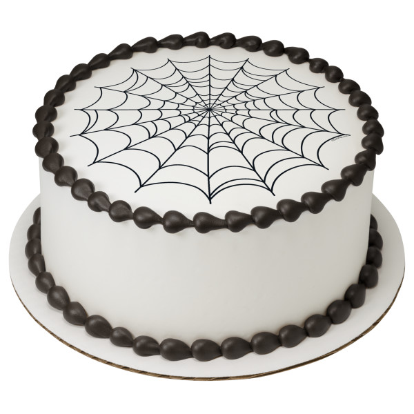 Spider Web PhotoCake® Edible Image®
