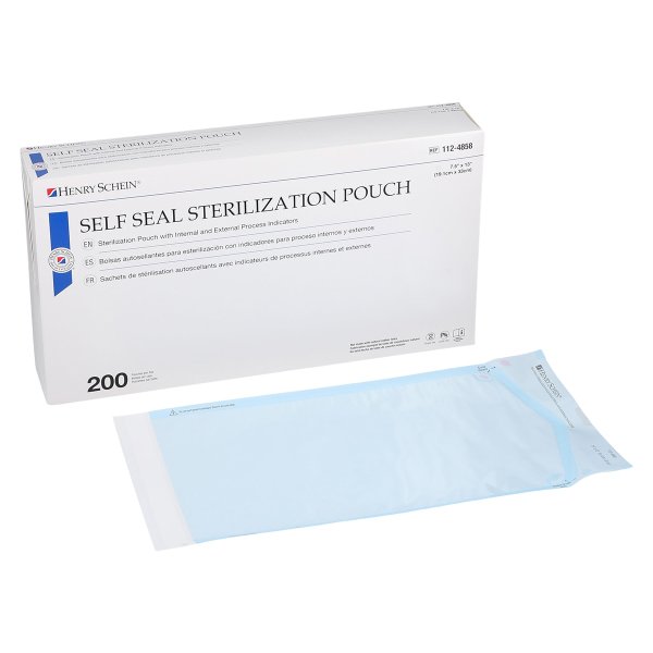 Self Seal Sterilization Pouch 7.5 x 13"