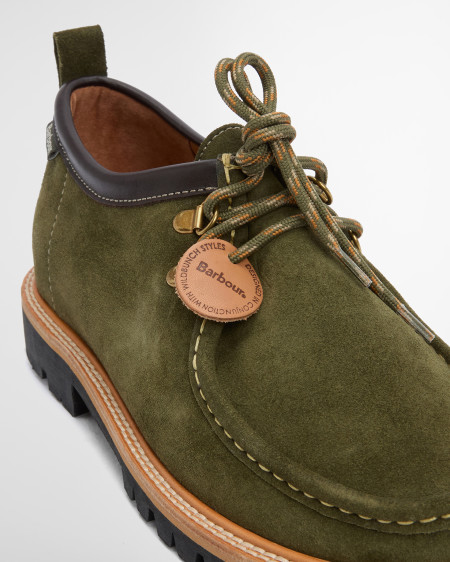 Mocassini stringati con mascherina Coatham Barbour x Wildbunch Styles