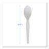 Boardwalk, Heavyweight Polystyrene Cutlery, Teaspoon, White, 1000/Carton