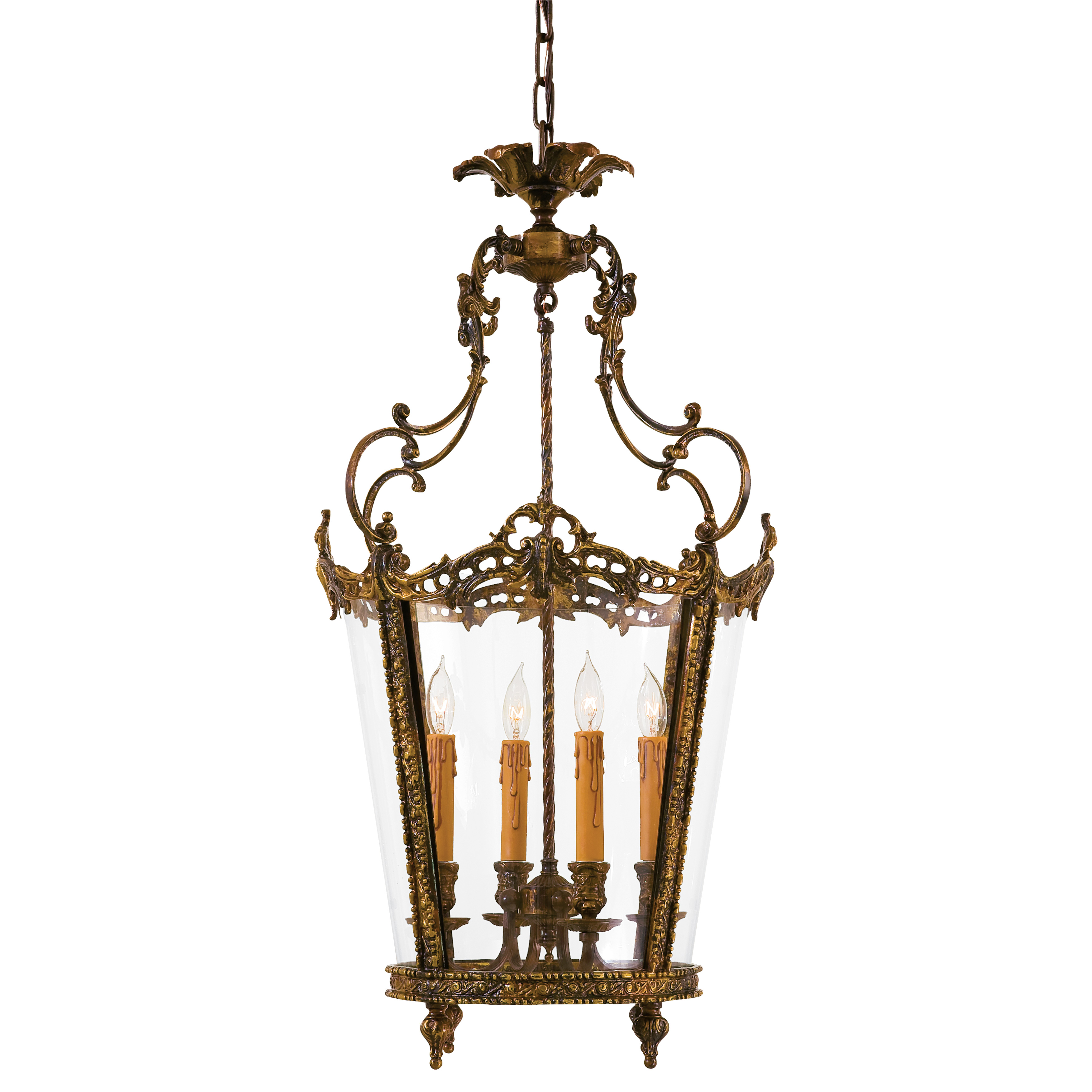 4 Light Foyer Pendant