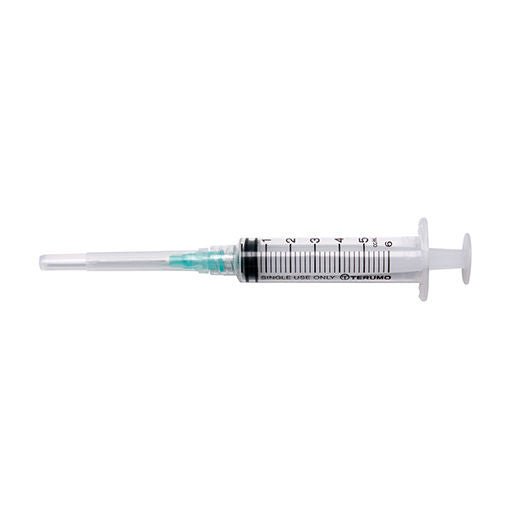 AirTite Products SYRINGE, 6CC LL 21GX1 NDL STR DISP (100/BX)