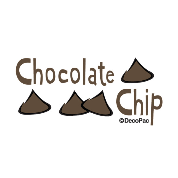 Chocolate Chip Promotional Label