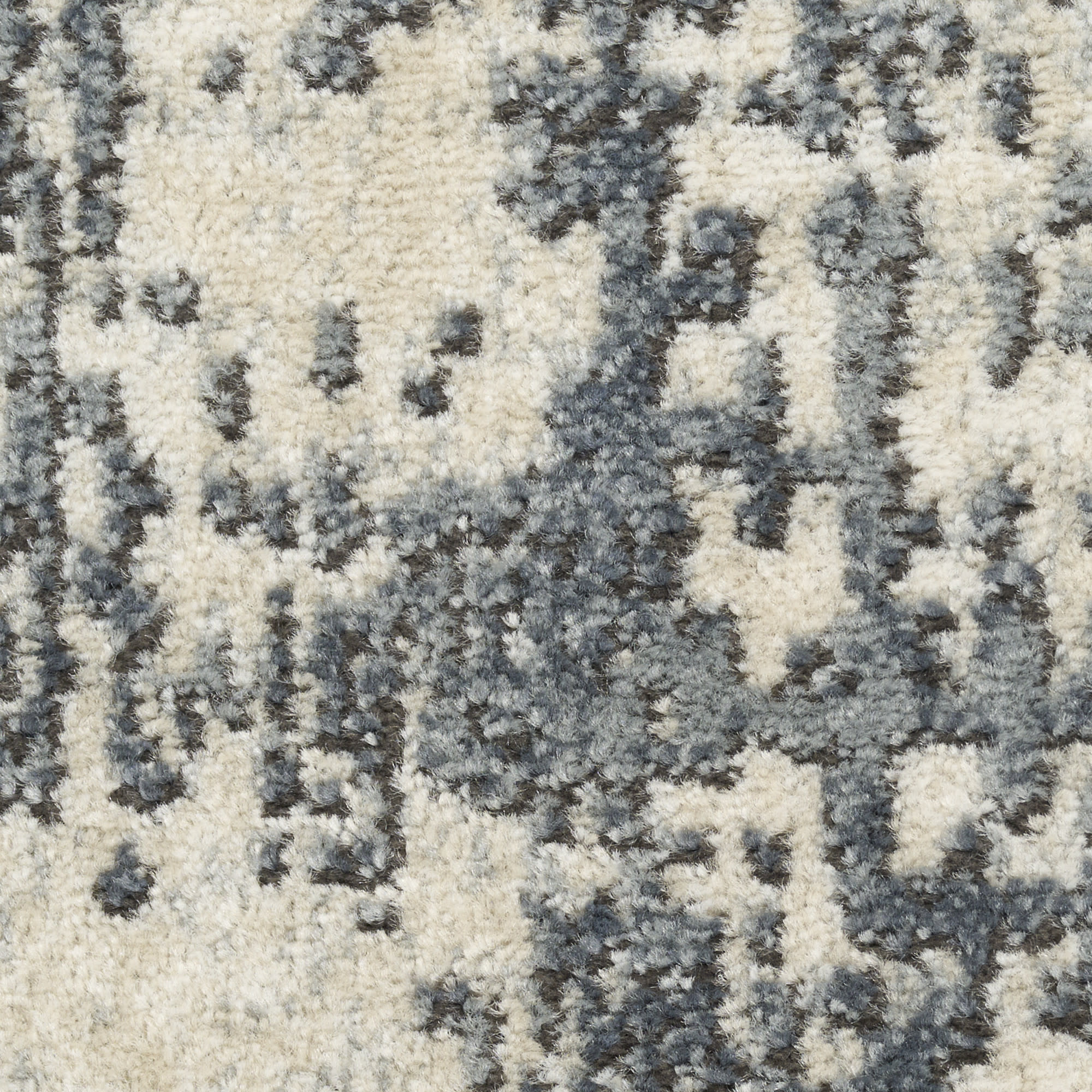 Nourison Quarry 6' x 9' Ivory Grey Modern Indoor Rug