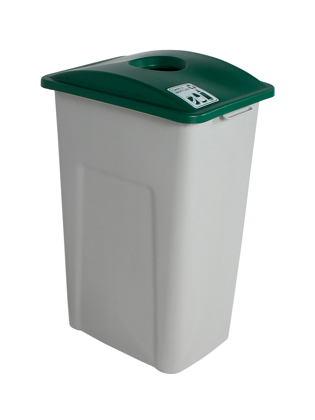 WASTE WATCHER – Single – Kit – Xl – Cans & Bottles – Circle – Grey-Green