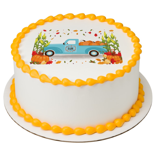 Hello Fall Y'all PhotoCake® Edible Image®