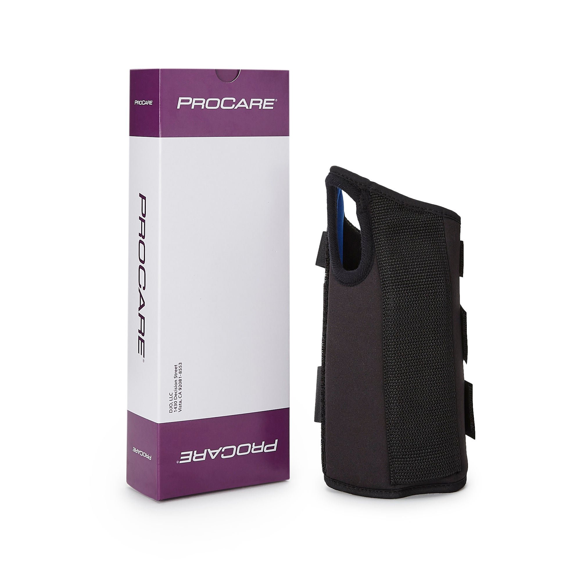 ProCare® ComfortForm™ Wrist Brace with Palmar Stay, Black, Large, Left-Hand