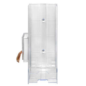 Hospeco, Comfort Plus Courtesy Dispenser with Scensibles Personal Disposal Bag refill pack, Clear