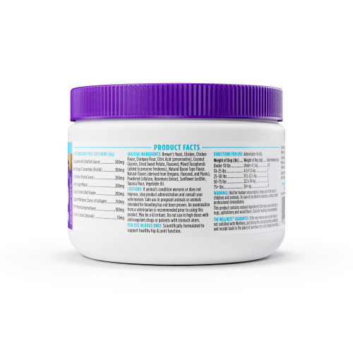 Wellness Supplements Hip & Joint back packaging
