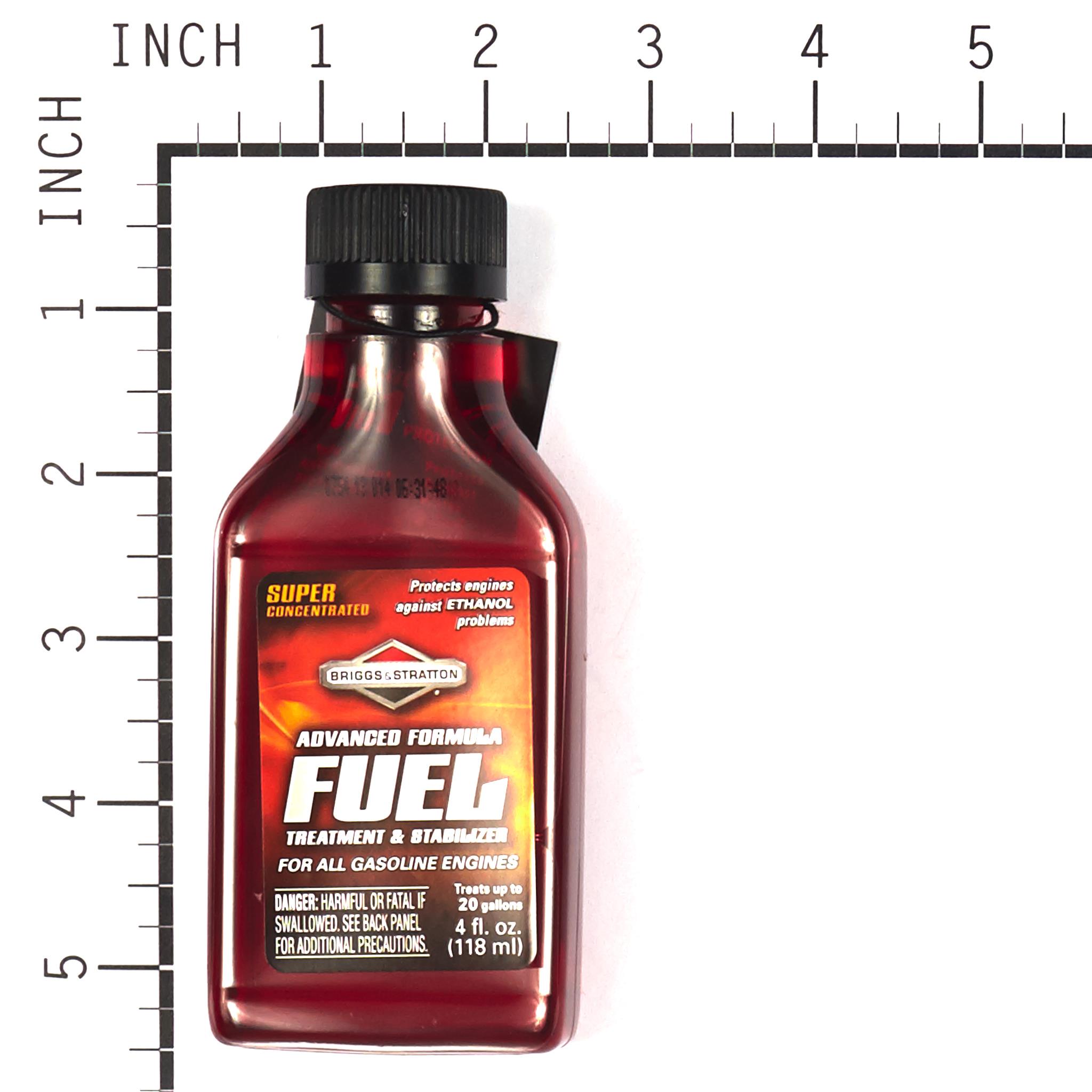 Briggs & Stratton 100117 Advanced Formula Fuel Treatment, 4 oz Bottle