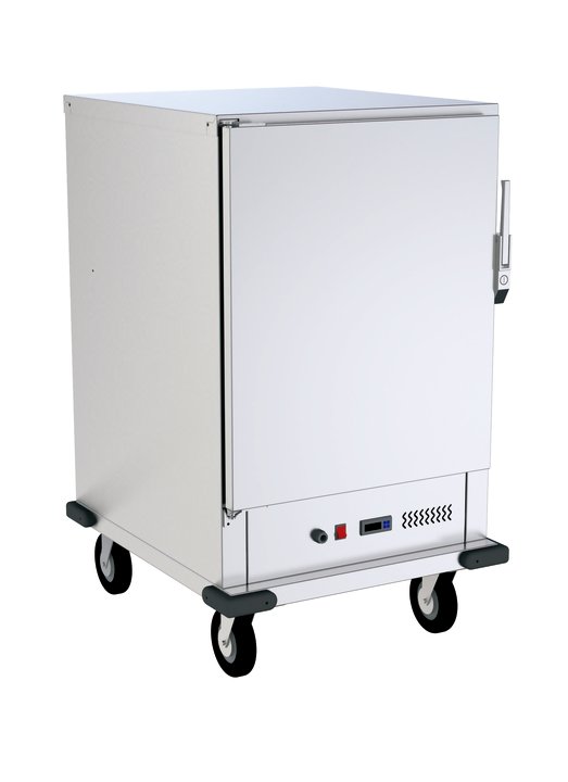 Hot cupboard 230-volt stainless steel for 11 GN 2/1 pans or 22 GN 1/1 pans