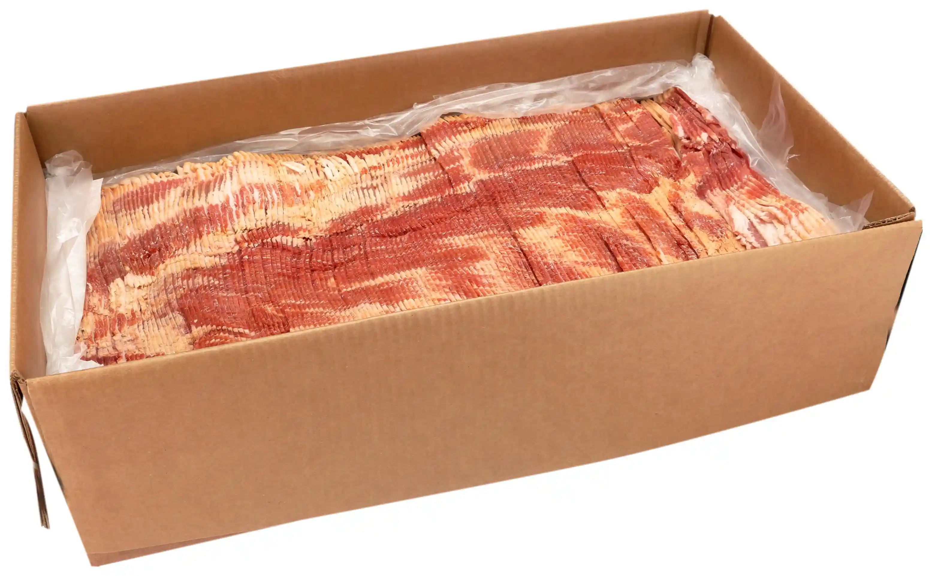 Wright® Brand Naturally Hickory Smoked Thin Sliced Bacon, Bulk, 15 Lbs, 18-22 Slices Per Pound, Frozen_image_41