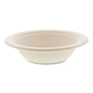 Boardwalk, Bagasse PFAS-Free Dinnerware, Round Bowl, 12 oz, Natural