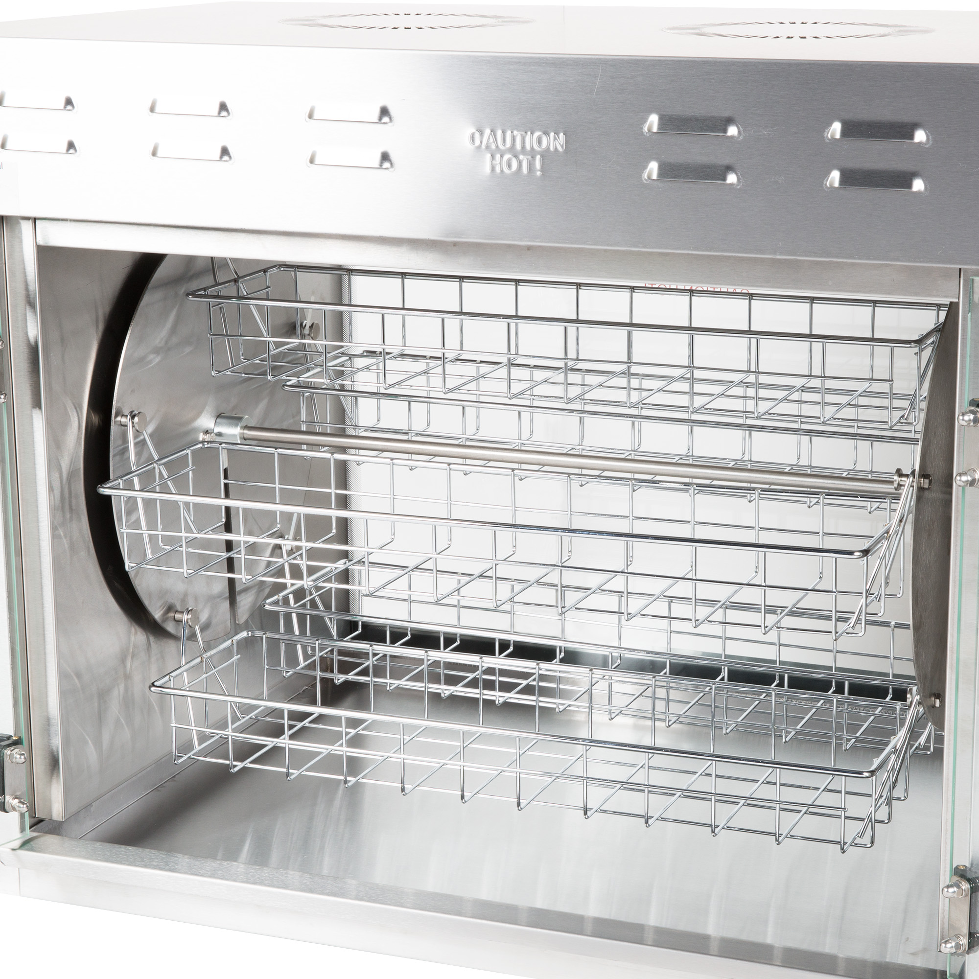 15bird 220volt Cayenne® countertop chicken rotisserie oven