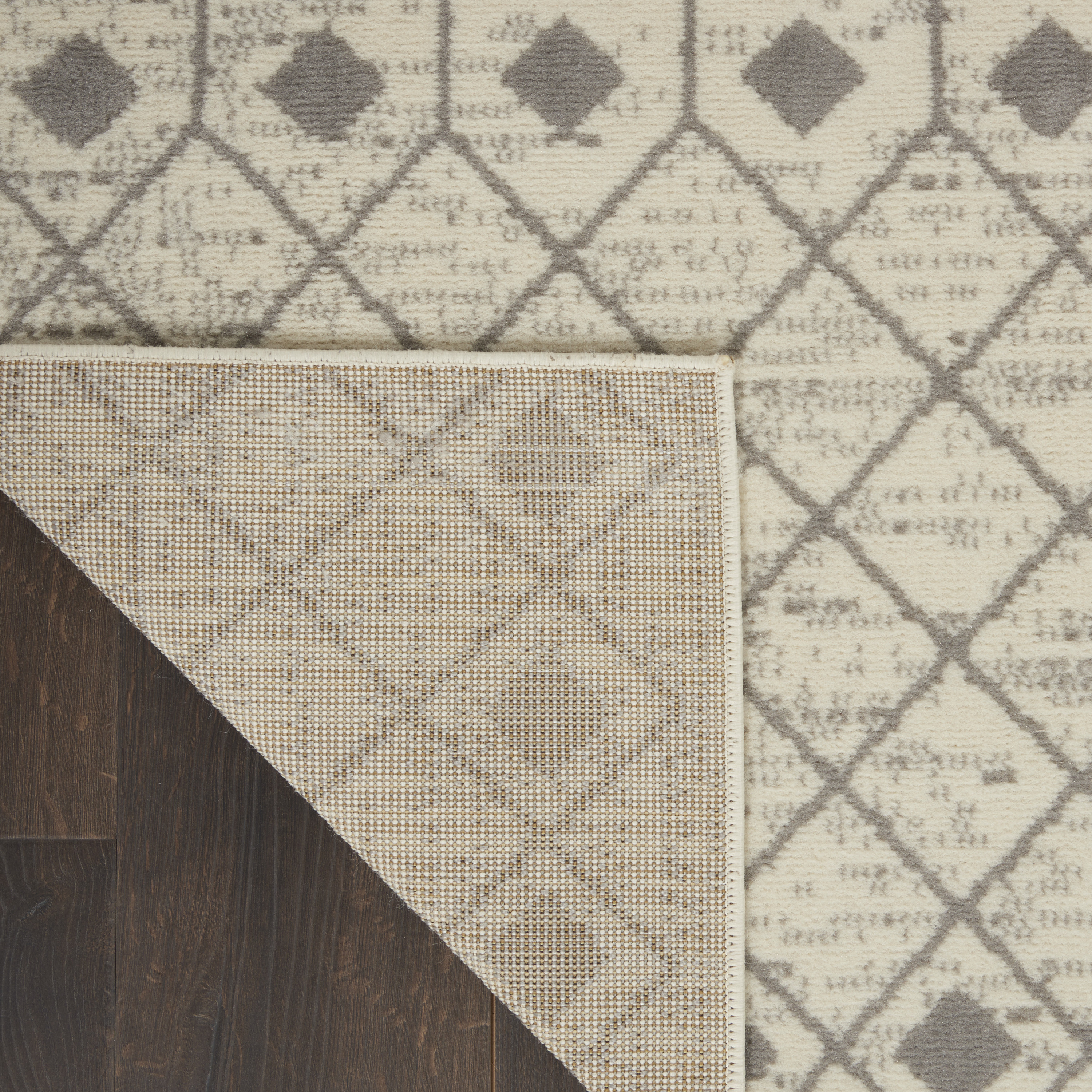 Nourison Grafix 5'3" x 7'3" Ivory Grey Bohemian Indoor Rug