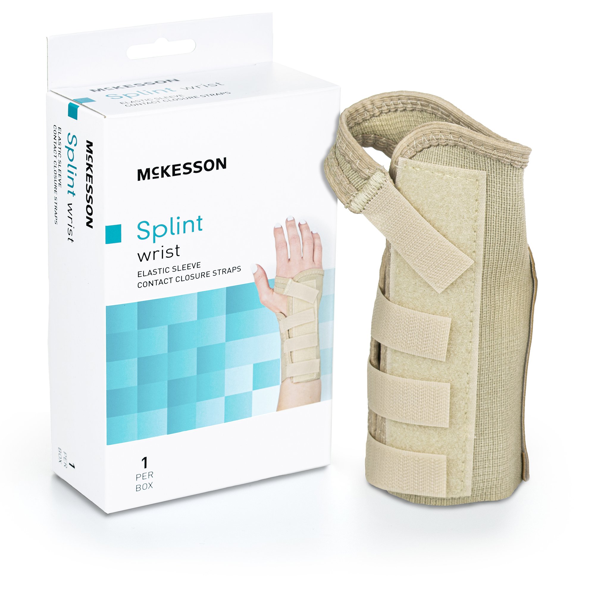 McKesson Right Wrist Splint, Extra Small MK 1159151
