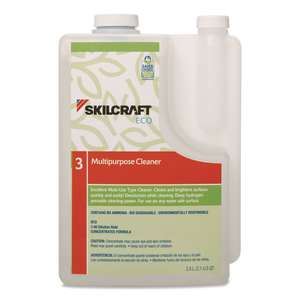 NSN7930017149189, AbilityOne®, SKILCRAFT ECO Heavy-Duty All-Purpose Degreaser Concentrate,  2 L Bottle